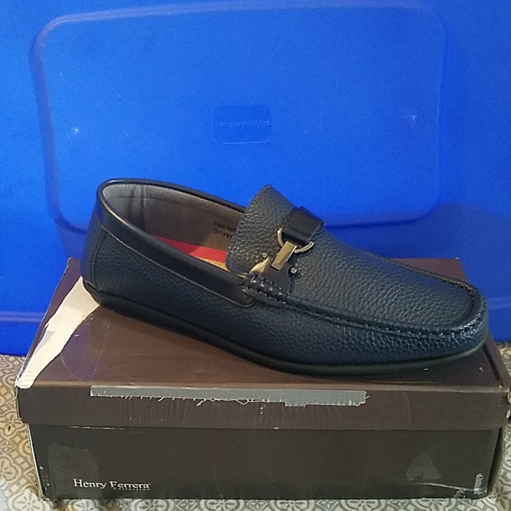 Henry ferrera collection driver color navy size 11